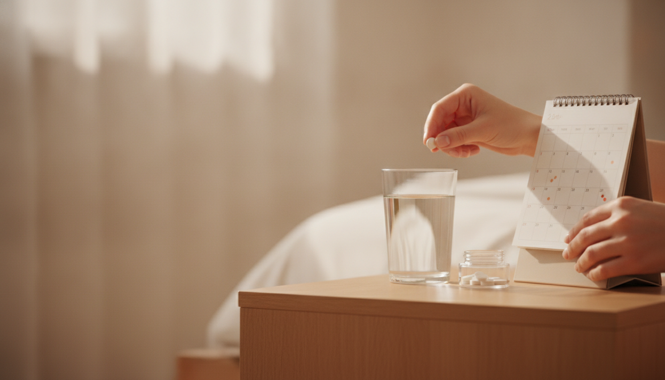 治療期間中の通院と服薬スケジュール